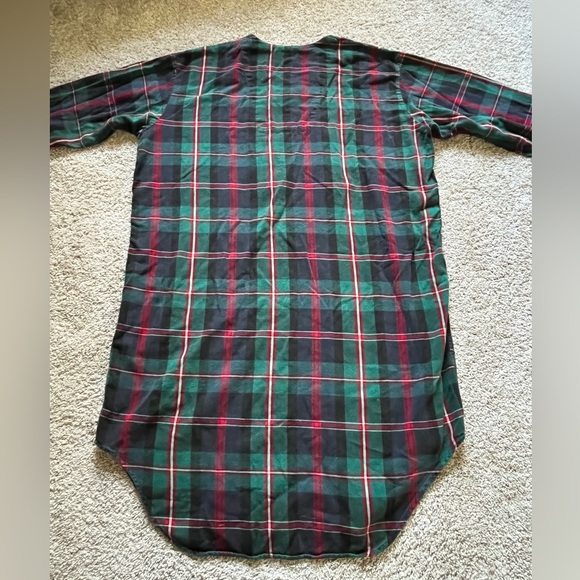 Vintage Disney Women’s Sleepwear Nightgown Tigger Eeyore Plaid Flannel One Size - Picture 10 of 10